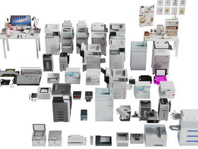 現(xiàn)代打印機(jī) 辦公室里的智能樞紐